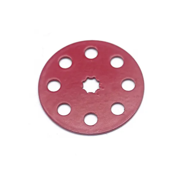 Dongguan matériel personnalisé en acier inoxydable estampage pièces de rechange joint de bride en laiton aluminium estampé joint poreux plat